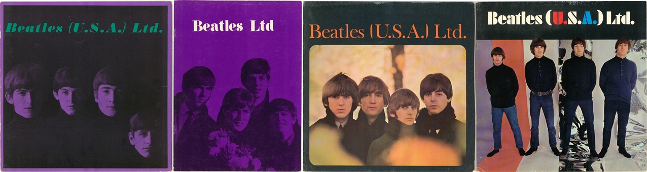 Lot of (4) Beatles (U.S.A.) Ltd. Concert Programs (Red Cross Hurricane Relief Lot) 